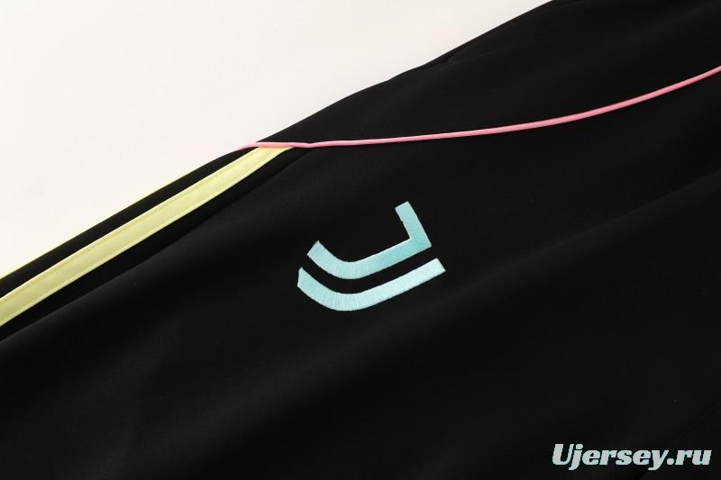 25/26  Juventus White  Full zipper Jacket Tracksuit+ long pants