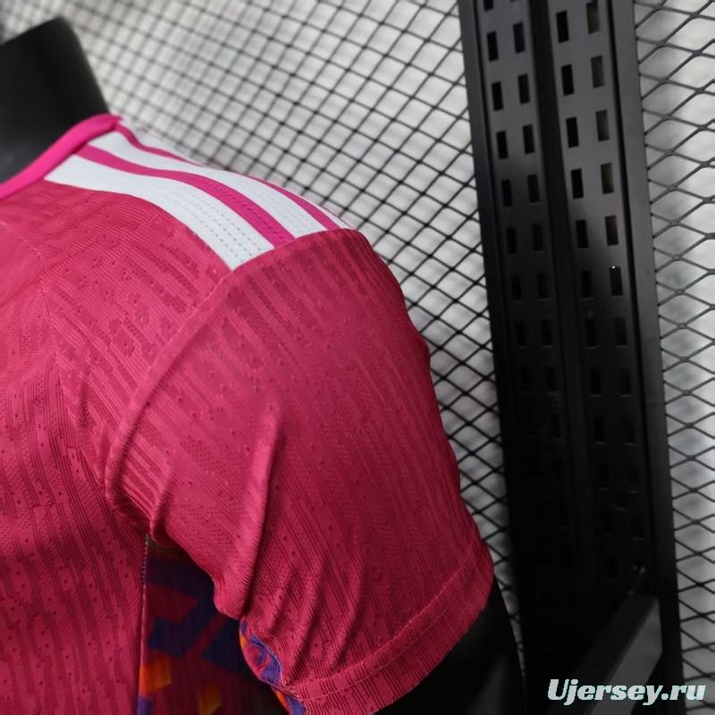 Player Version 2026 Mexico  Pink Training Jersey