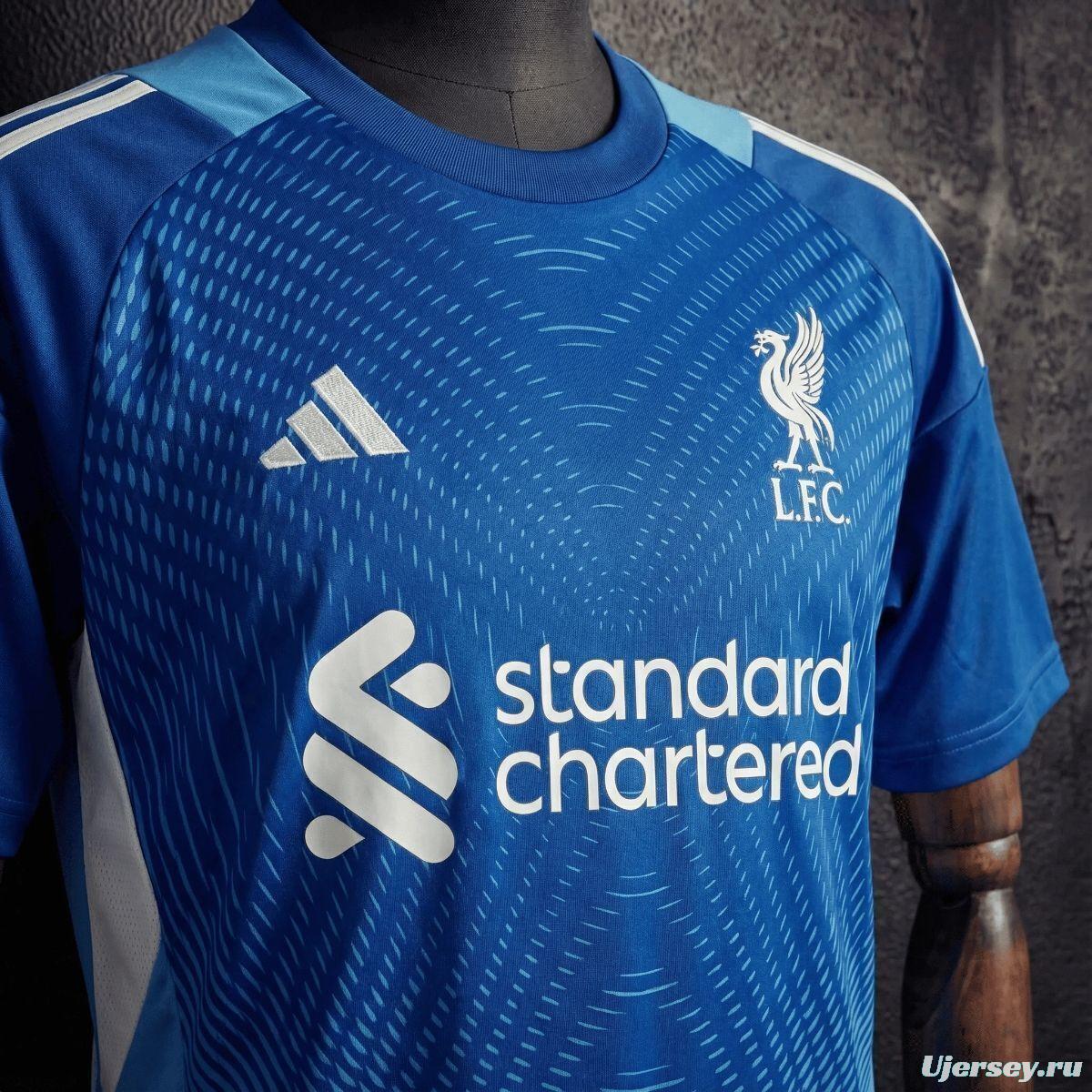 25/26 Liverpool Goalkeeper Blue Jersey