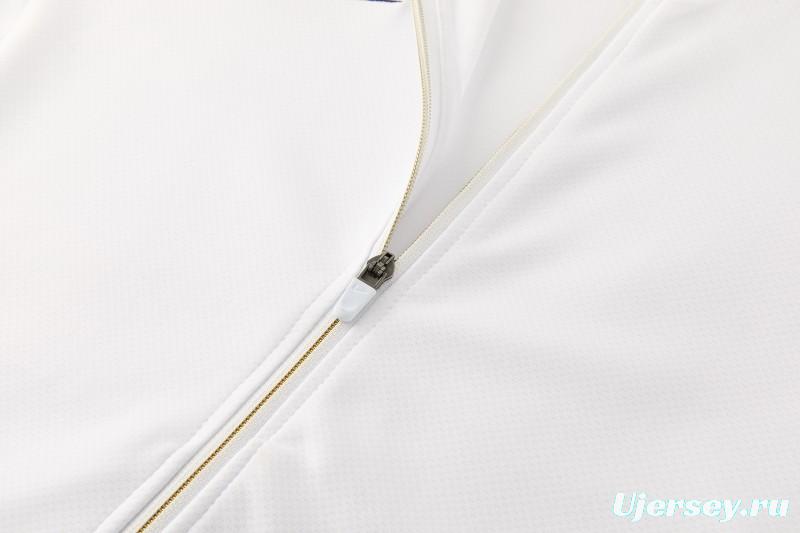 2026 NIKE White Full Zipper Jacket + Long Pants