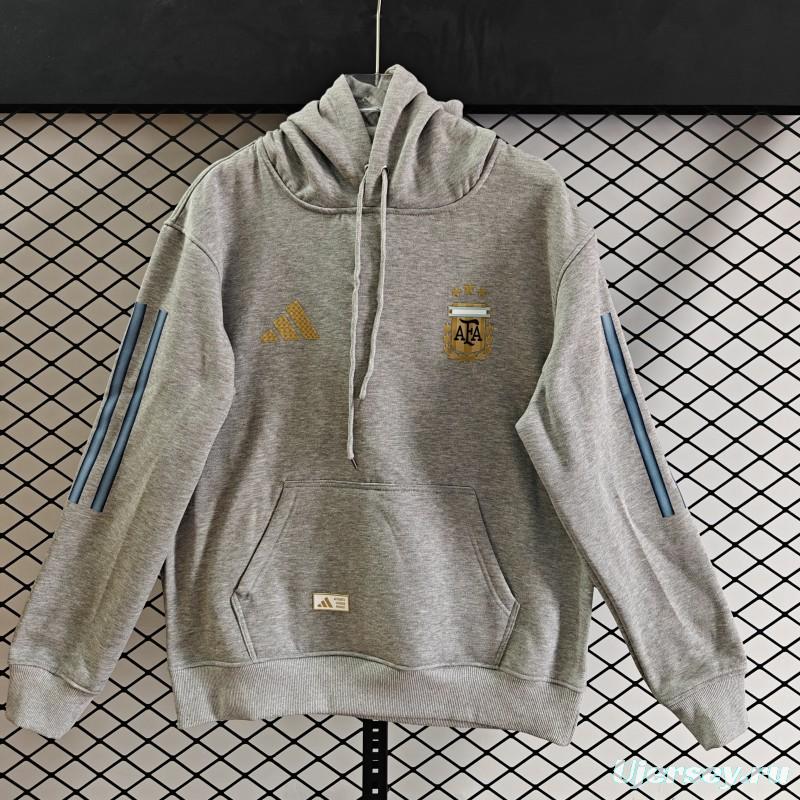 Player Version 2026  Argentina Home Fleece Hoodie 9 Colors
