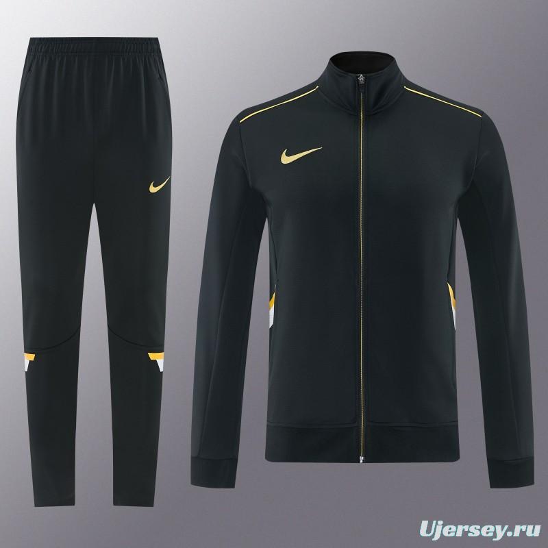2026 NIKE Black Full Zipper Jacket + Long Pants