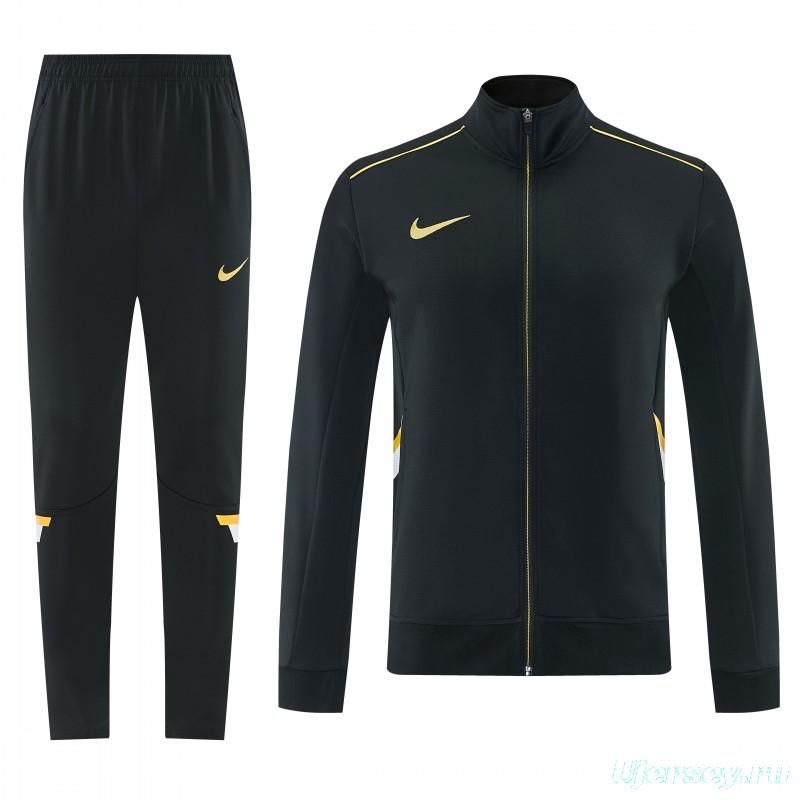 2026 NIKE Black Full Zipper Jacket + Long Pants