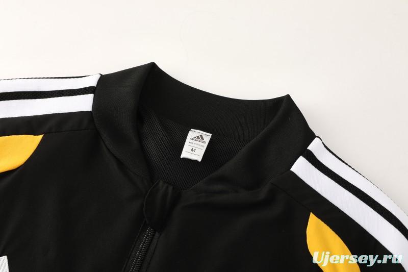 2026 Germany Black Full Windbreaker + Long Pants