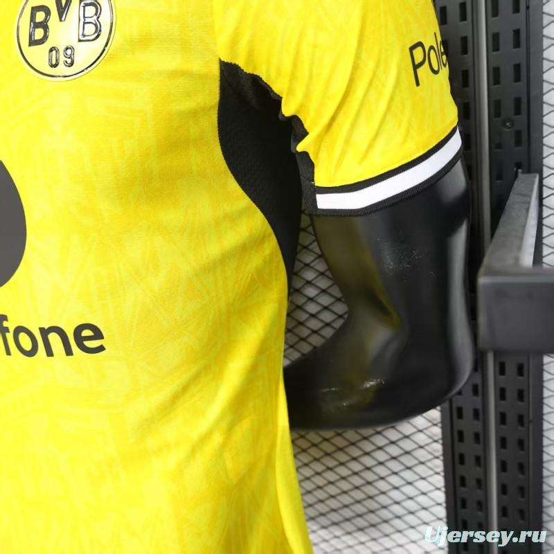 25/26 Player Version Borussia Dortmund Yellow with Black Trim Cup Jersey