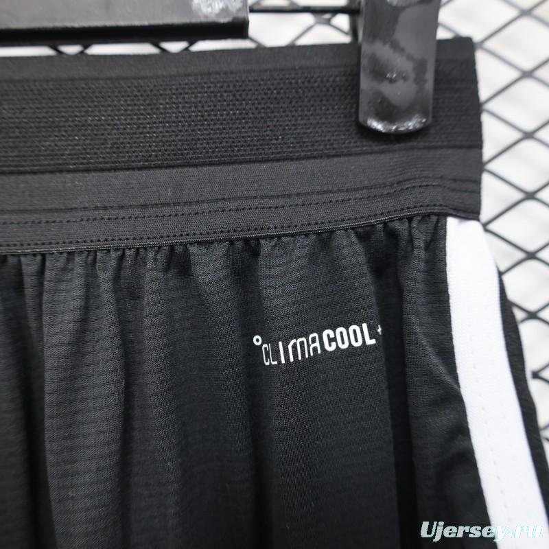 2026 Player Version Germany Black with White Stripes Shorts