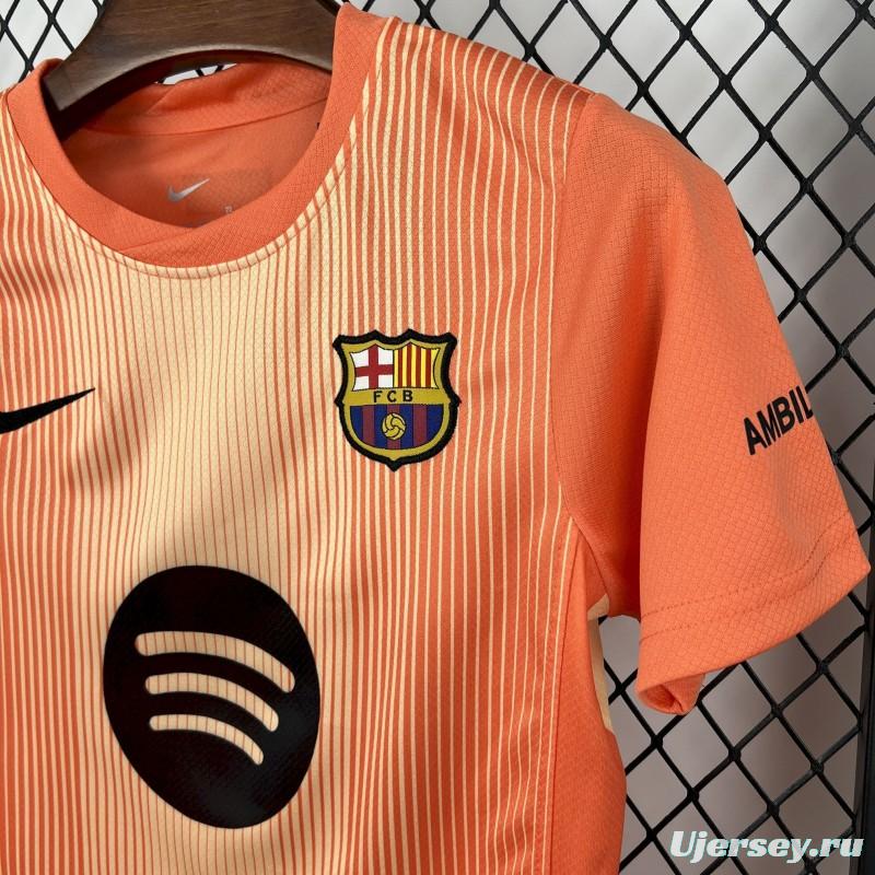 2025/26 Kids Barcelona Goalkeeper Kit