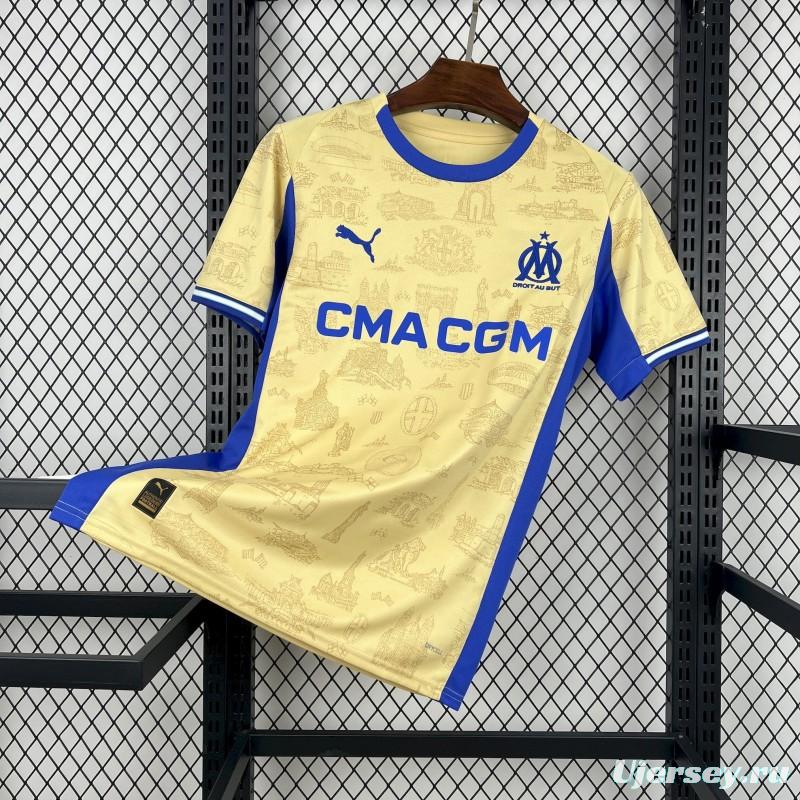 2025/26 Mens Olympique Marseille Fourth Jersey