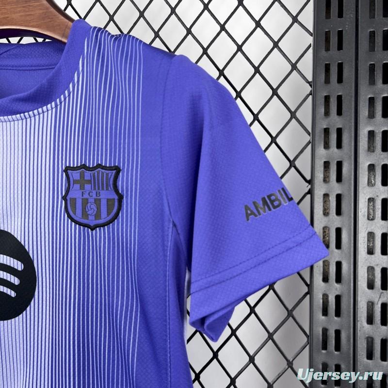 2025/26 Kids Barcelona Goalkeeper Kit