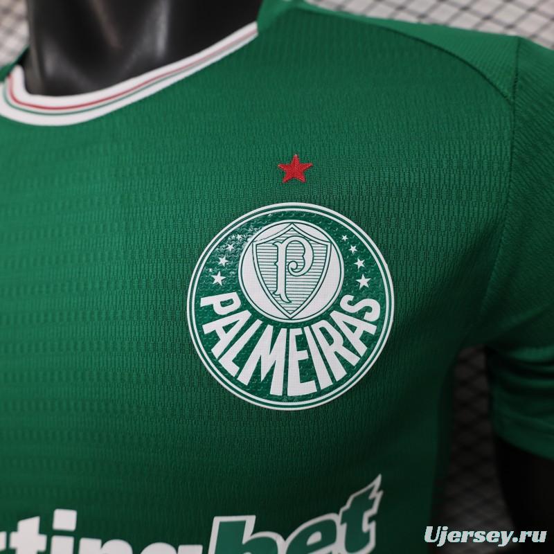 Player Version 26/27 Palmeiras Home White Jersey