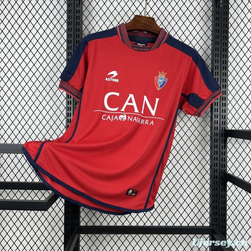 2000/01 Retro CA Osasuna Home Jersey