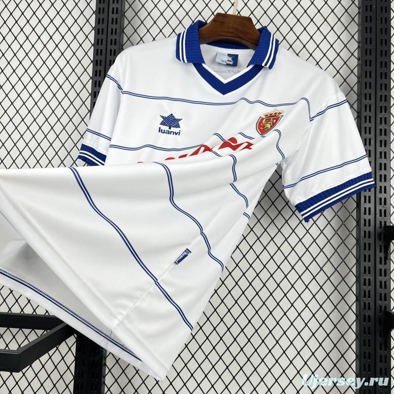 2000/01 Retro Real Zaragoza Home Jersey