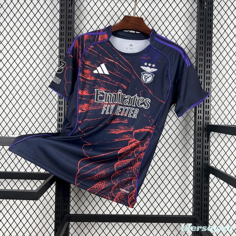 2025/26 Mens Benfica Fourth Jersey