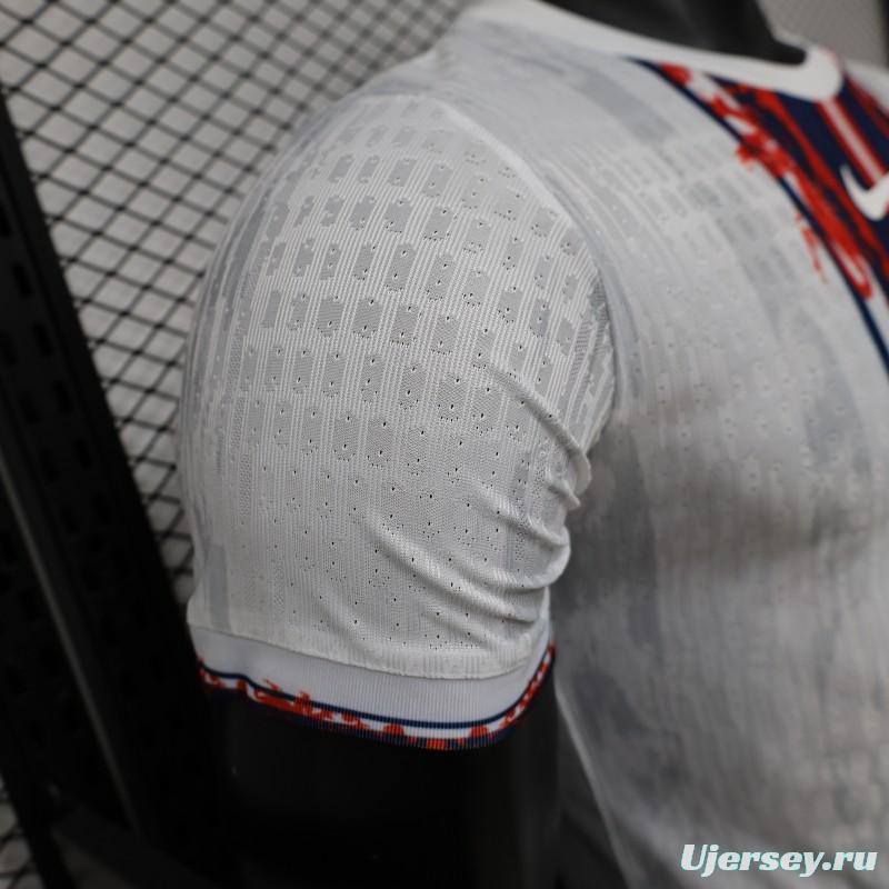 Player Version 2026 England White Blue Red Lion Totem Special Edition Jersey