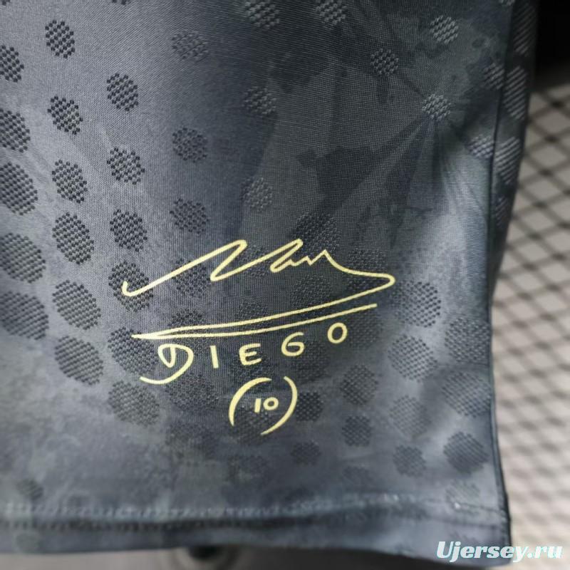 Player Version 2026 Argentina Black with Gold Sun Special Edition Jersey