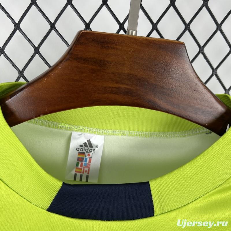 1999/00 Retro Real Madrid Goalkeeper Long Sleeve Jersey