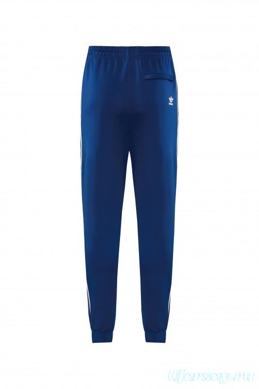 2026  Adidas Royal Blue Full Zipper Jacket + Long Pants