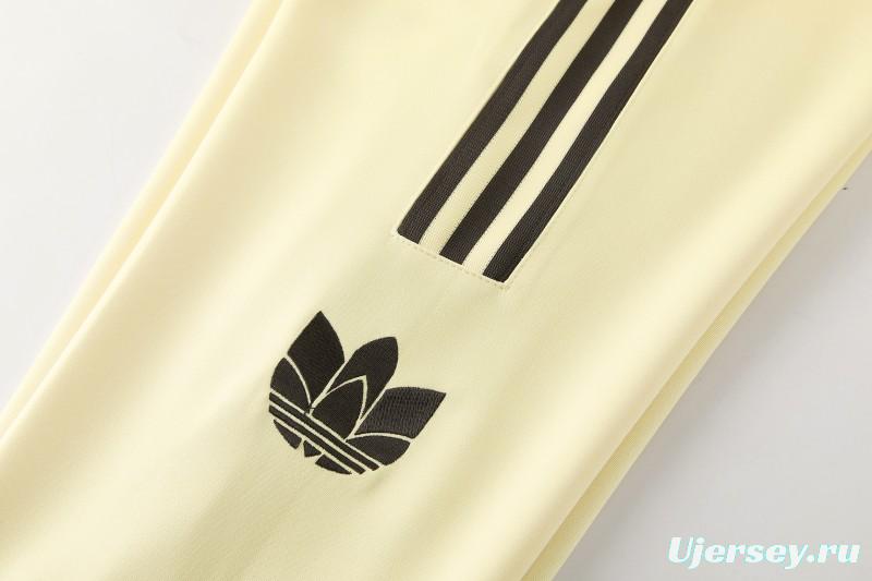 2026  Adidas Apricot Full Zipper Jacket + Long Pants