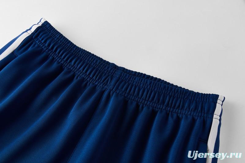 2026  Adidas Royal Blue Full Zipper Jacket + Long Pants