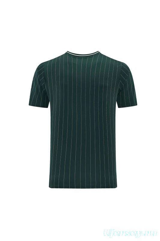 26/27 Juventus Navy Green Short Sleeve+Soccer Shorts