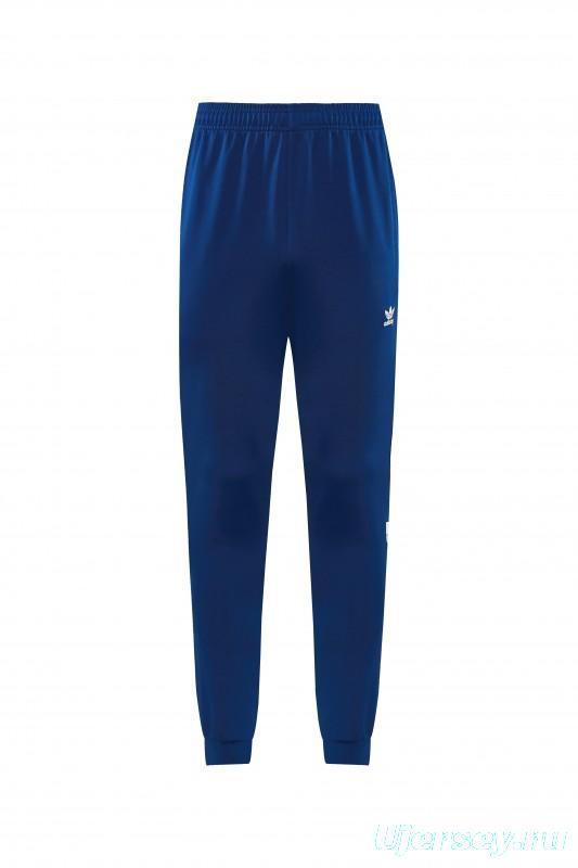 2026  Adidas Royal Blue Full Zipper Jacket + Long Pants
