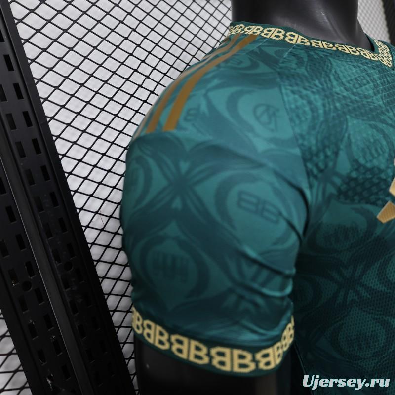 Player Version 26/27 Real Madrid Green Gold Third Special Edition Jersey