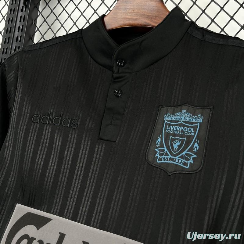25/26 Liverpool Vintage 95/96 Remake Black Jersey