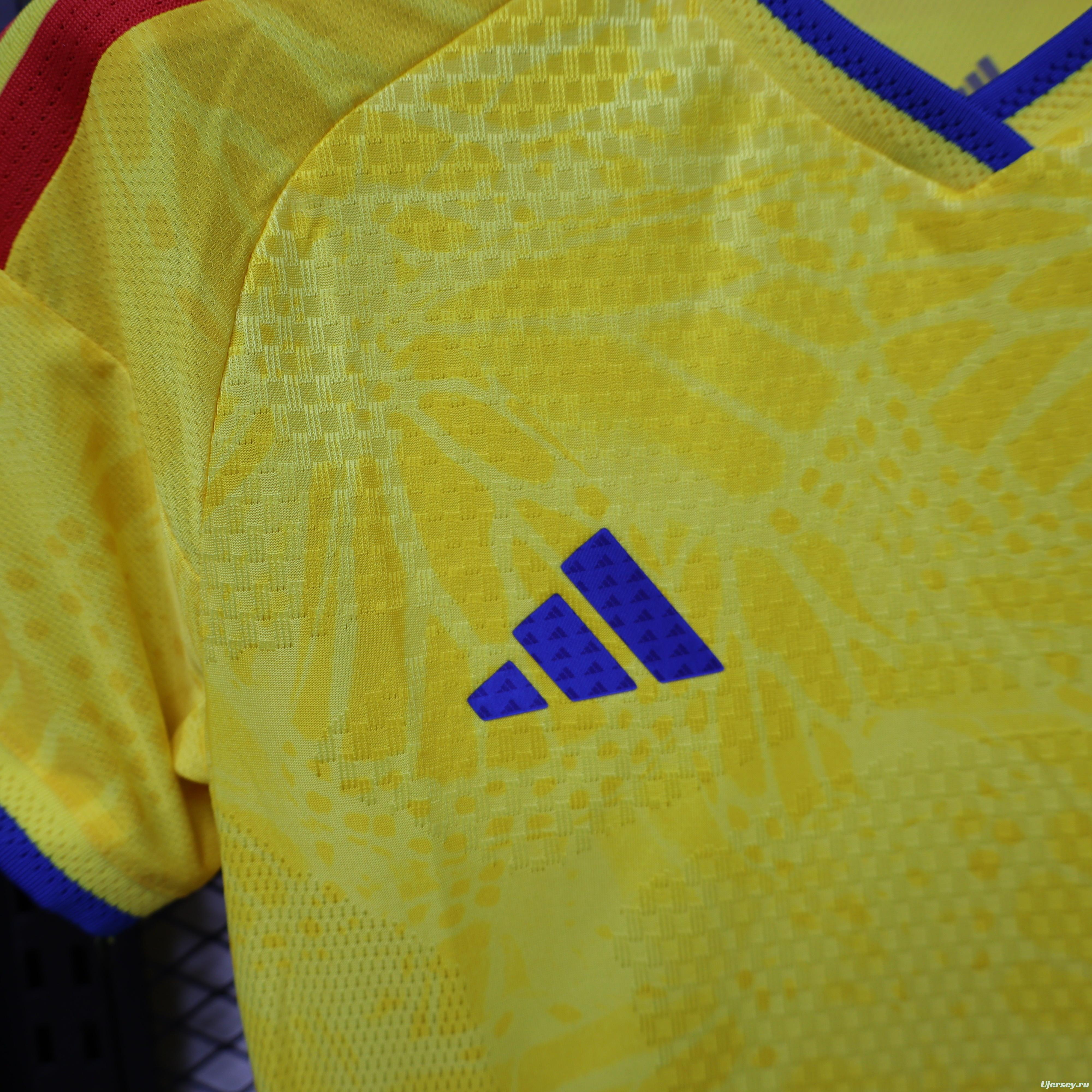 Player Version 2026 Colombia Women Yellow Home Jersey