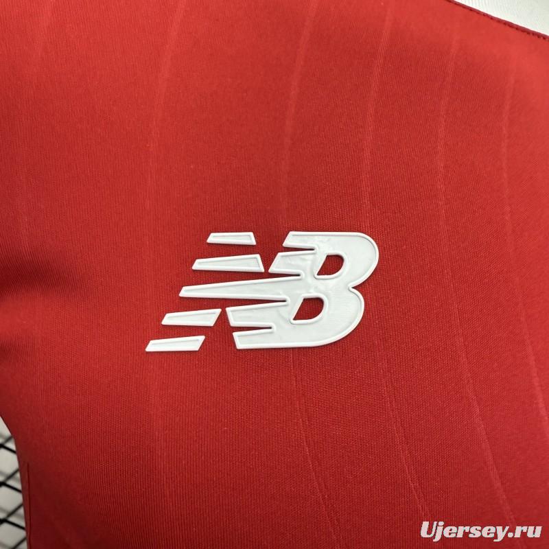 Player Version 26/27 Deportivo Toluca FC New Balance Home Deep Red White Jersey