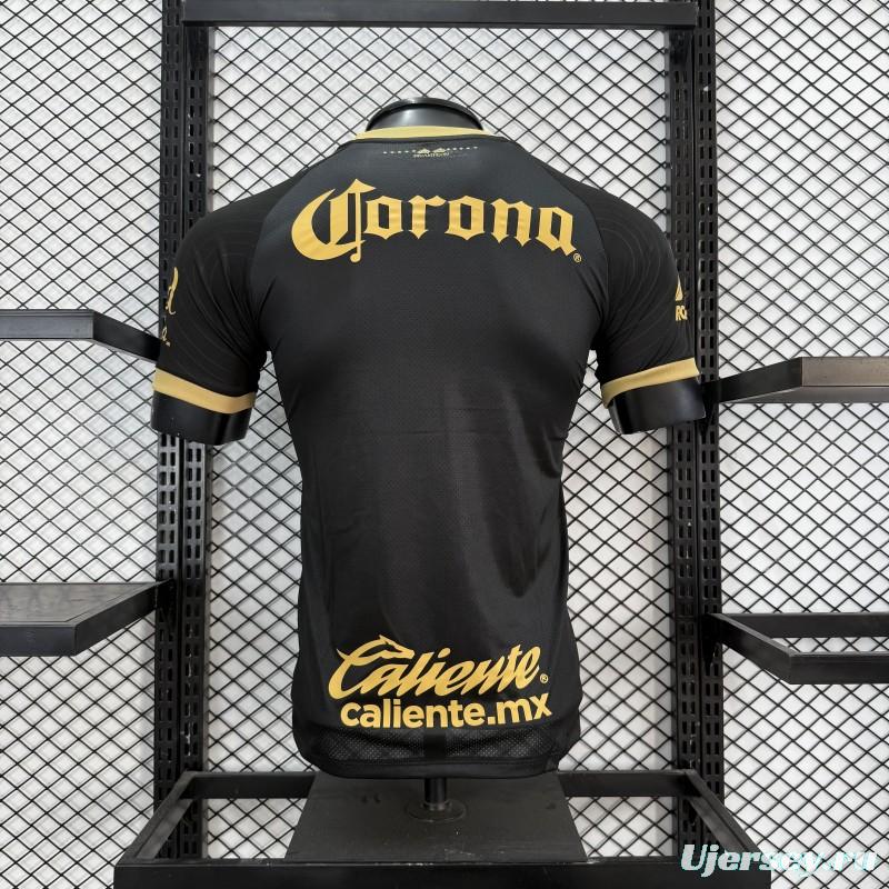 Player Version 26/27 Deportivo Toluca FC New Balance Away Black Gold Jersey