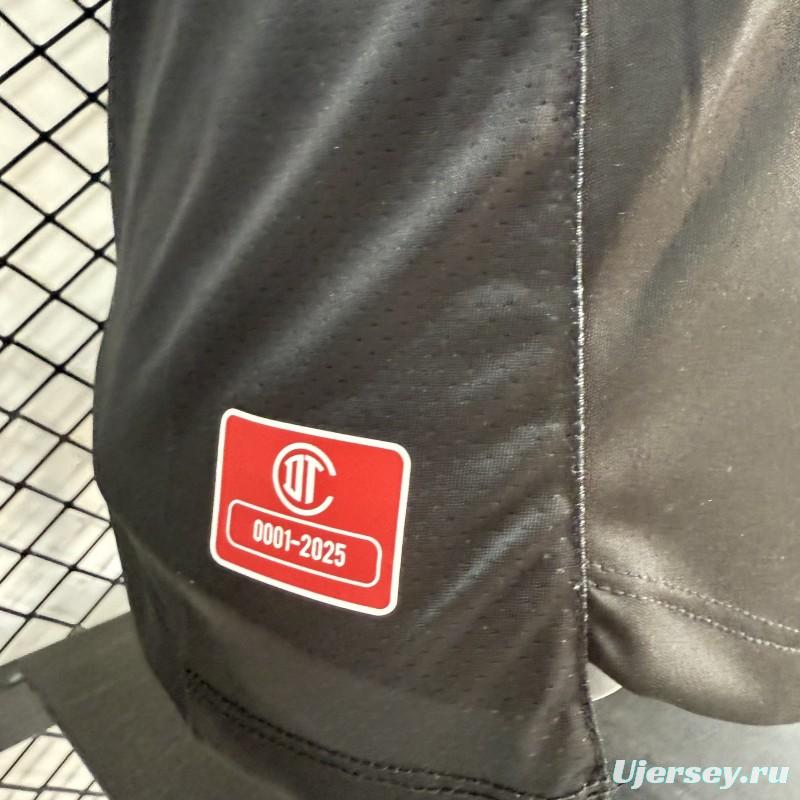 Player Version 26/27 Deportivo Toluca FC New Balance Away Black Gold Jersey