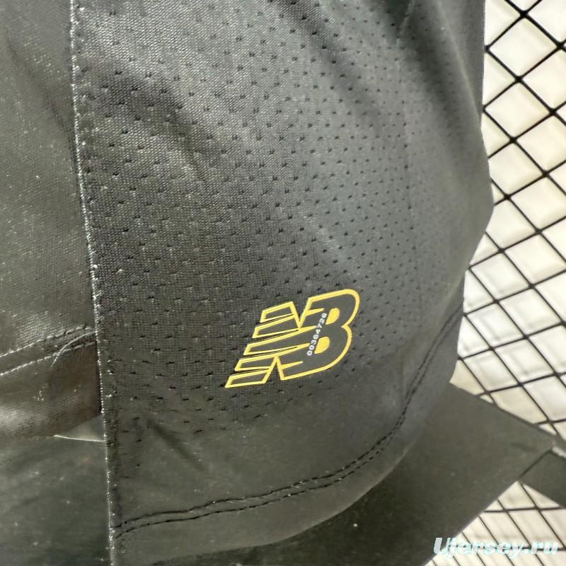 Player Version 26/27 Deportivo Toluca FC New Balance Away Black Gold Jersey