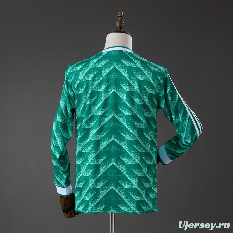 90/91 Germany Away Retro Long Sleeve Jersey