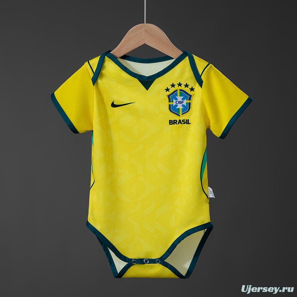 26/27 Brazil Baby Home Jersey 9/12
