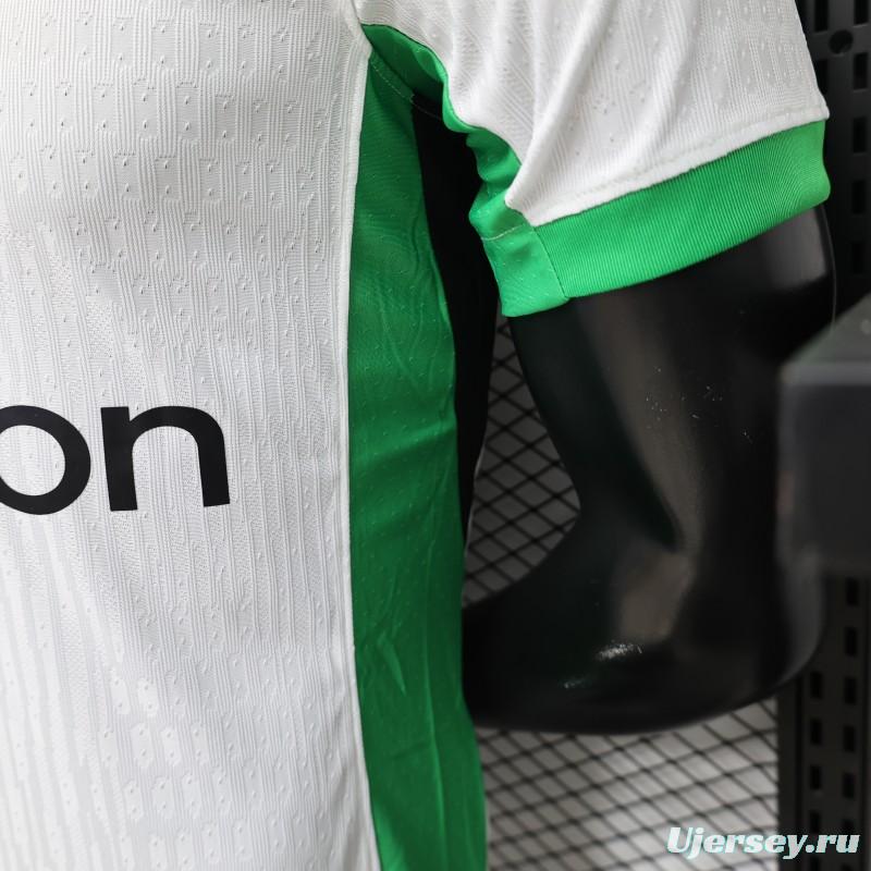 Player Version 26/27 Atlético Nacional White & Green Accent Away Jersey