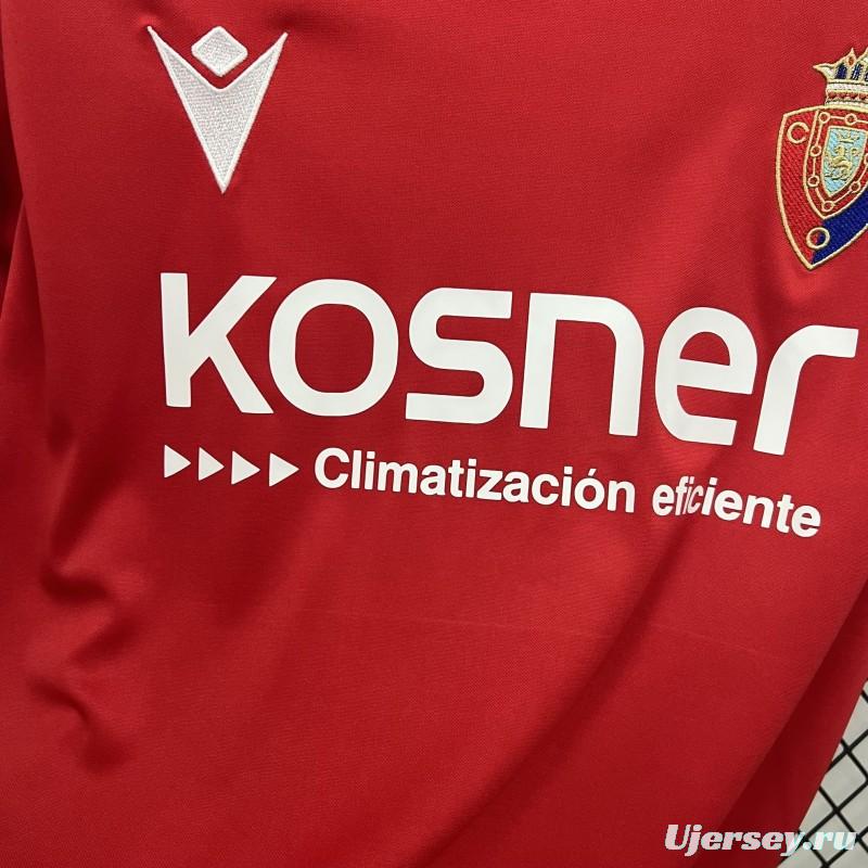 2025/26 Mens CA Osasuna Retro Jersey