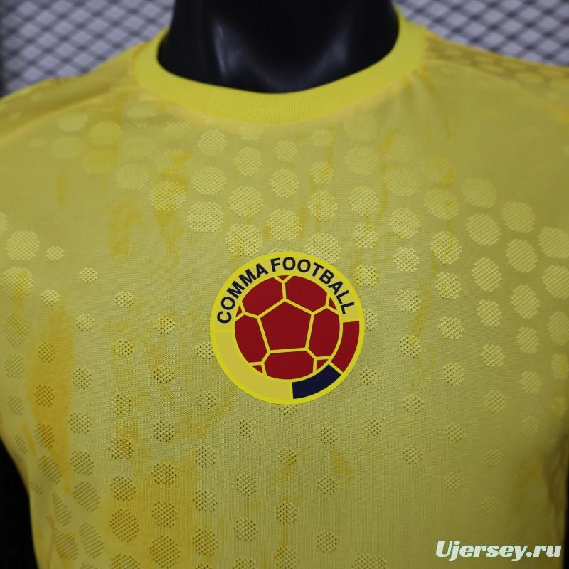 Player Version 26/27 Colombia  Yellow  Home Jersey