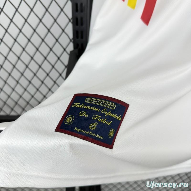 1996 Retro Spain Away Long Sleeve Jersey