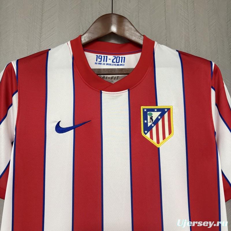 2011/12 Retro Atletico Madrid Champions League Edition Home Jersey S-