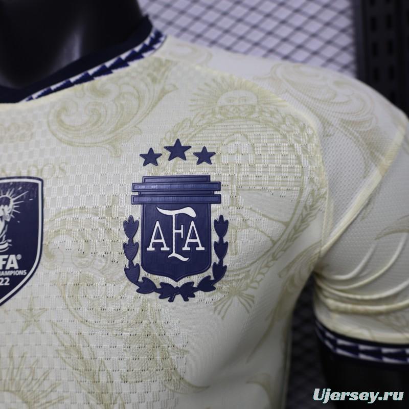 Player Version 26/27 Argentina  Champagne Special Edition Jersey