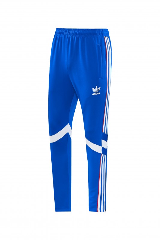 2026/27 Adidas Originals Blue Full Zipper Jacket Tracksuit + Long Pants