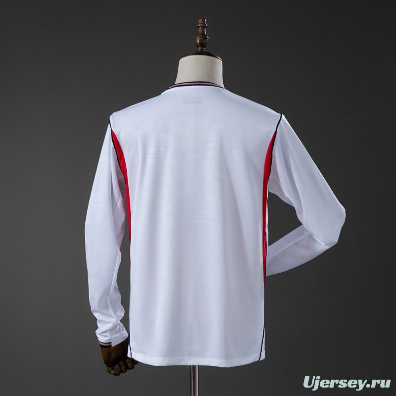 2026 England Home Long Sleeve Jersey