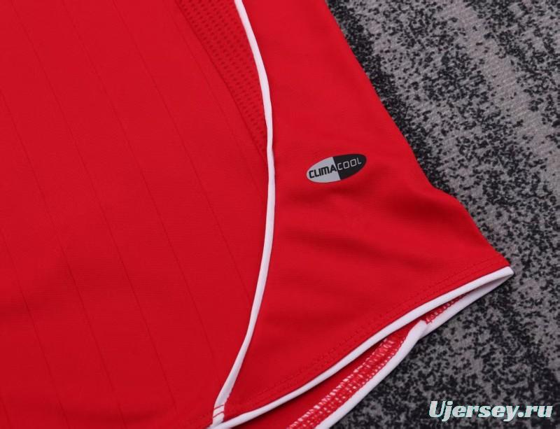 Retro Kids 06/08 Liverpool Red Home Jersey