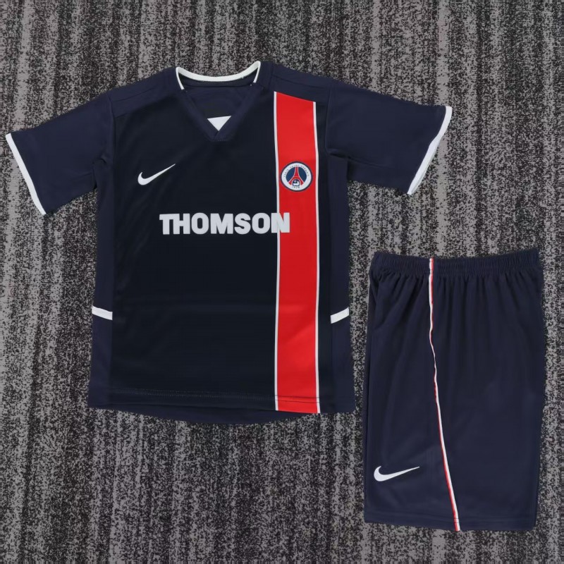 Retro Kids 02/03 PSG/Paris Saint-Germain Home Jersey