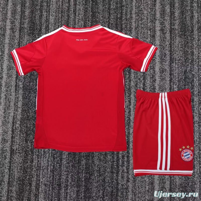 Retro Kids 13/14 Bayern Munich Home Jersey