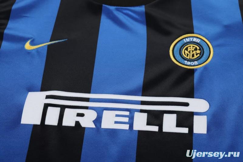 Retro Kids 99/00 Inter Milan Blue-Black Home Jersey