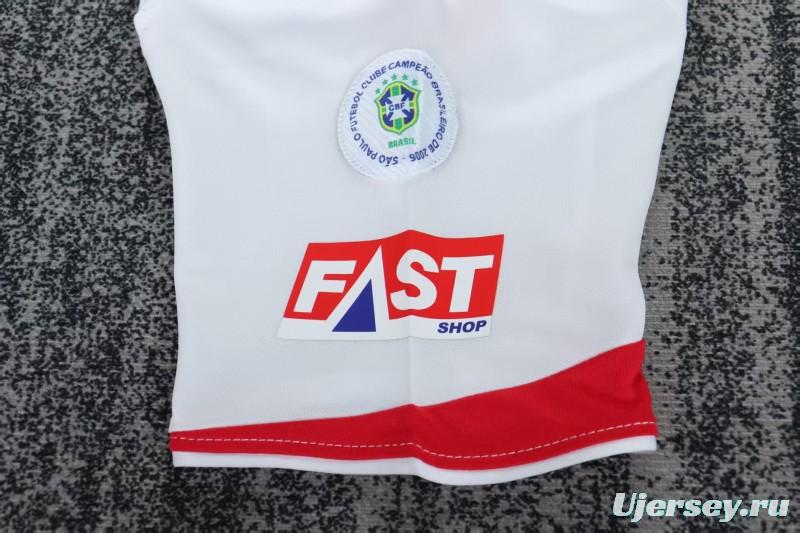 Retro 07/08 Kids Sao Paulo Home Jersey