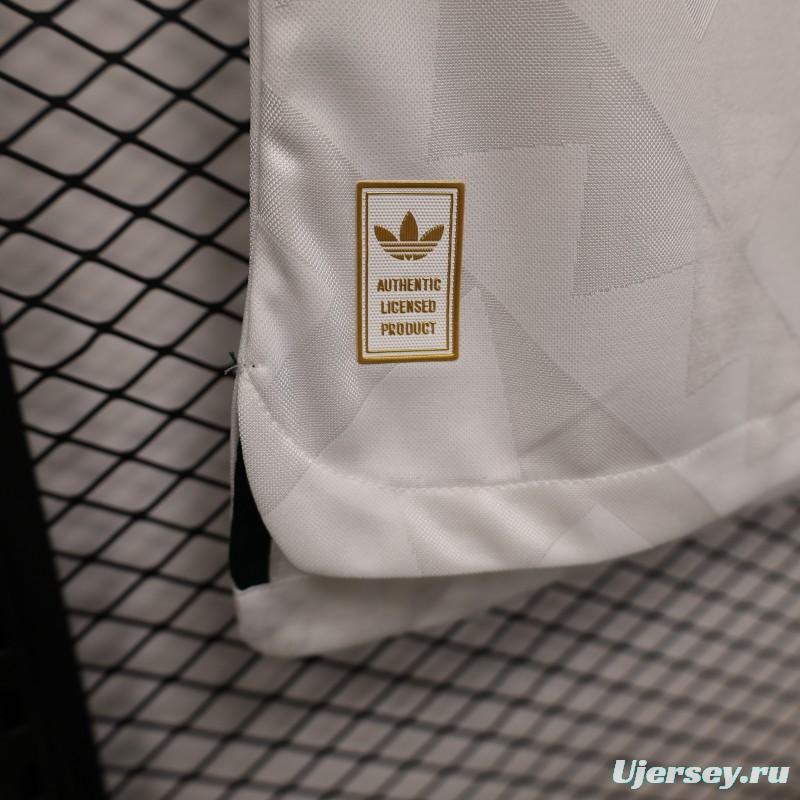 Player Version 2026 Womens Mexico Away White with Geometric Diamond Texture Jersey