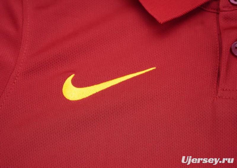 Retro Kids 14/15 AS Roma Maroon Home Jersey