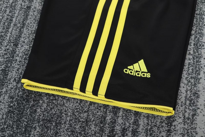 Retro 2010/11 Kids Liverpool Black & Yellow Away Jersey